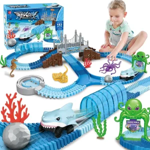 VATOS Track Toys Shark Race Car